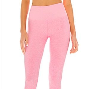 Full length Alo pink leggings